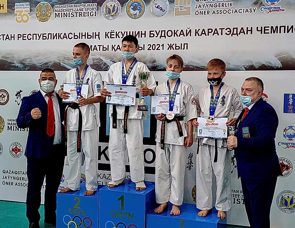 Чемпионат РК по «Fullcontact Karate» 2021 призеры